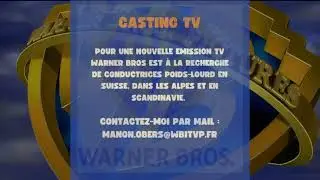 Warner bros RECHERCHE des FIGURANTES A PARTAGER !!! EXTRÊME INEAMM la chaine de l'extrême