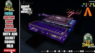 Fivem custom zoom mafia mansion with add secret rooms GTA 5 Vinewood mansion gang villa _ Gta 5 gang