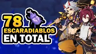 🐞 RUTA DE FARMEO ESCARADIABLOS (ARATAKI ITTO) | GENSHIN IMPACT |