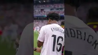 ENDRICK's first minutes with REAL MADRID 🤍