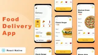 Food Delivery App - React Native UI