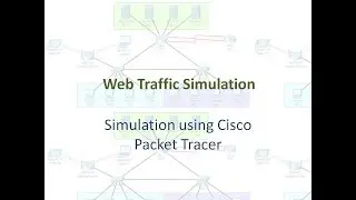 Web Traffic Simulation using Cisco Packet Tracer