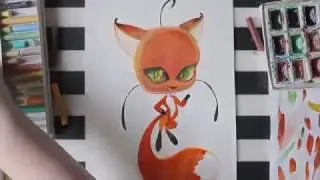 MIRACULOUS LADYBUG Drawing Kwami Как нарисовать Все Квами из Леди Баг