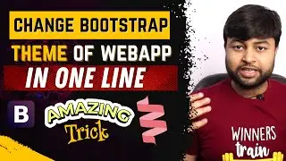 🔥Change bootstrap Look and Feel  | Amazing trick for website design | Hindi