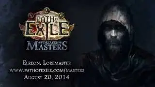Path of Exile - Forsaken Masters Lore Master Elreon (Rus Sub)
