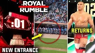 New ENTRANCE AREA For Royal Rumble 2019 ! Big Title Match Set ! Jason Jordan Returns 2019