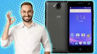ZTE Blade GF3 incoming call. ZTE Blade GF3 bootanimation.