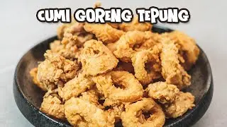 Krispi ! Kualitas Restaurant ! Resep Cumi Goreng Tepung [ Tips Cumi Empuk ]