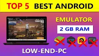 Top 5 Best Android Emulator For Low End PC...Run Android Apps,Games On Your PC ...