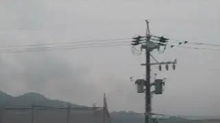 Looking out the window from Trains in Japan