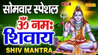 LIVE: ॐ नमः शिवाय धुन | Om Namah Shivaya ShivDhun | NonStop ShivDhun | Daily Mantra