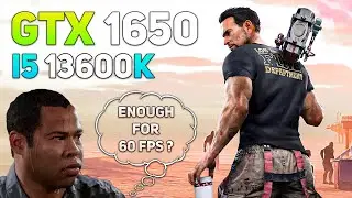 GTX 1650 + I5 13600K | 10 Games at 1080p | 2023