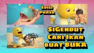 Gendut Mancing Sambil Nunggu Buka || Dino kuning gendut | dino kuning lucu | dino kuning lucu #fyp