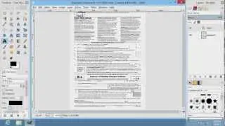 How to Edit PDF in GIMP