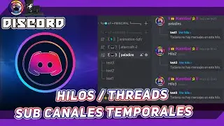 🟣Ya tengo Threads / hilos en mi server 💻 Discord 📡 JkamiGod