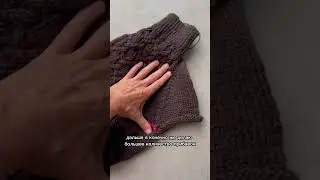 Процесс: свитер для большой собаки #knitting #вязание #вязаниеспицами #вязаниесобакам