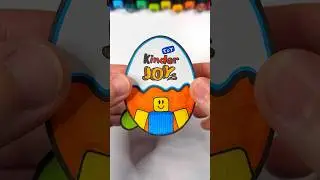DIY ROBLOX Noob Kinder Joy with Paper | Paper Craft Ideas #shorts #papercraft