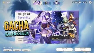 Gacha Raiden Shogun 8k+ Primogems