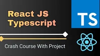 react typescript | react typescript tutorial | react typescript crash course