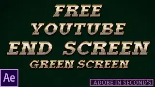 youtube  end screen free download green screen no copy right