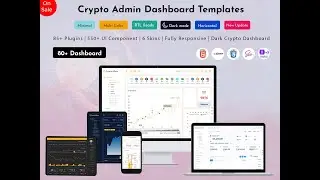 Crypto Admin Templates Bootstrap 5 Dashboard UI Kit with Sass