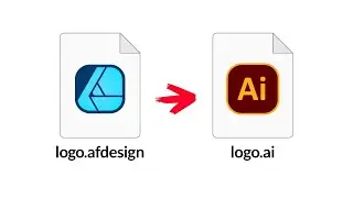 How to save Affinity files for use in Illustrator (.AI format)