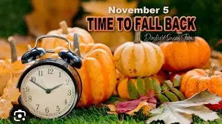 Don't forget to adjust your clock tonight.