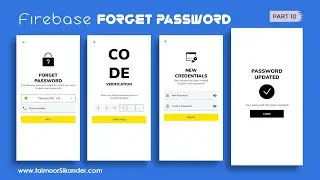 17 - Forgot Password Using Firebase Android -  Firebase Android Studio 2022