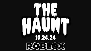 ROBLOX THE HAUNT BEGINS 🏆🎃