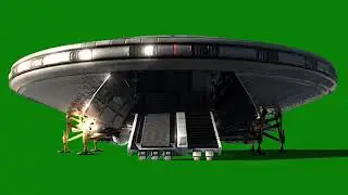 Green screen aliens space ship and thank you maxprocraft