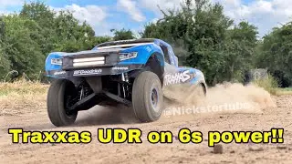 Traxxas UDR 6s | TOP SPEED | RUNNING VIDEO | CINEMATIC |  4k Footage