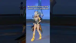 Genshin Impact Characters Idle Animation vs Xilonen 