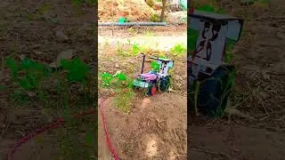 Homemade Mini Tractor|| #shortfeed #youtubeshorts #tractor.               #justiceforsidhumoosewala