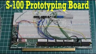 S-100 Computer Expansion Slot Proto Board Build #maker #electronic