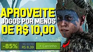 + DE 30 JOGOS POR MENOS de R$ 10,00 REAIS CADA UM NA PROMOÇÃO DE FÉRIAS NA STEAM 2023 para PC