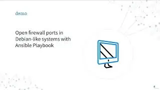 3  Open firewall ports in Debian like systems   Ansible module ufw