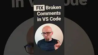 VS Code Tips - Fix Multiline Comments in CSS/HTML