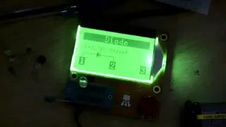 review - M328 LCD Transistor Tester Diode Triode Capacitance LCR ESR capacità Meter