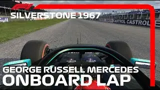 F1 2021 George Russell Mercedes Old Silverstone Onboard | F1 2021 Mercedes Gameplay | Assetto Corsa