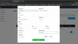 Human Resource Management System (Mini project)