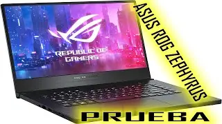 Asus ROG Zephyrus G GU502DU GA502DU LAPTOP GAMER REPARACION PRUEBA RENDIMIENTO CARACTERÍSTICAS