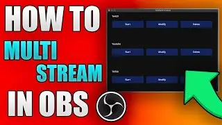 HOW TO MULTISTREAM ON OBS (EASY!) [2024]