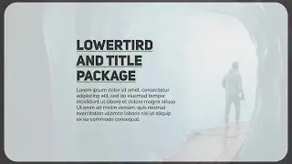 Line Titles - Style 1 After Effects Templates