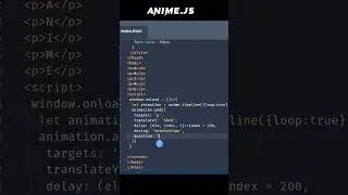 Text animation | html css #html #css #coding #shorts