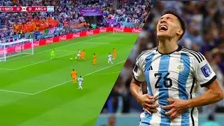 Gol de Nahuel MOLINA vs Paises Bajos | Relatos ARGENTINOS | Qatar 2022