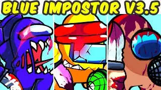 FNF VS Purple Impostor V4 / V3.5 reanimated FULL WEEK + Rhythm (MOD/Among Us) (Friday Night Funkin)
