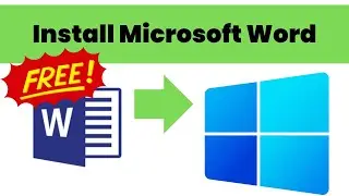 How to Download & Install Microsoft Word On PC/Laptop [ 2019🔥] #words