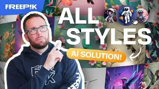 EASIEST way of generating AI images | Freepik AI Tutorial