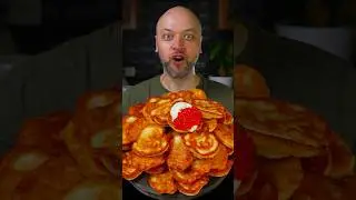 Любимые оладушки с икрой