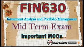 FIN630 Mid Term Exam| Fin630 mid term quiz|Fin630 mid term|